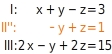 kem LGuU LGuUELGSdV 7 Lösen linearer Gleichungssysteme mit drei Variablen